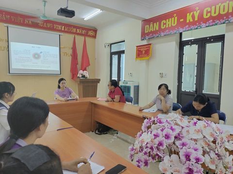 TRƯỜNG MẦM NON NAM THANH, PHƯỜNG MƯỜNG THANH CHỦ ĐỘNG TỔ CHỨC BỒI DƯỠNG CHUYÊN MÔN ĐẦU NĂM HỌC 2026–2027