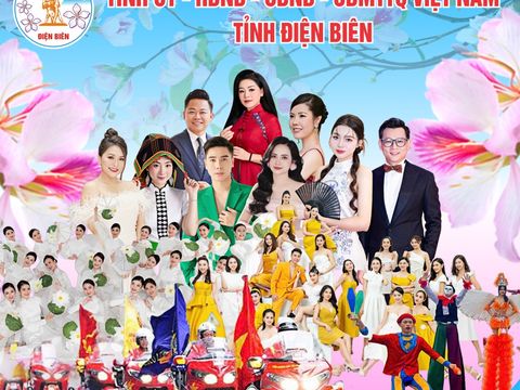 CHƯƠNG TRÌNH NGHỆ THUẬT VÀ DIỄU HÀNH ĐƯỜNG PHỐ - LỄ HỘI HOA BAN ĐIỆN BIÊN 2025