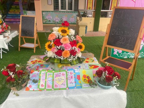 Ảnh hoạt động: HOẠT ĐỘNG TRẢI NGHIỆM CỦA CÁC BÉ TRƯỜNG MẦM NON NOONG BUA CHÀO MỪNG NGÀY 20/11