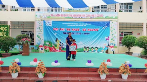 Ảnh hoạt động: TRƯỜNG MẦM NON NOONG BUA TỔ CHỨC HỘI THI “ BÉ KHOẺ BÉ NGOAN” CẤP TRƯỜNG NĂM HỌC 2023-2024