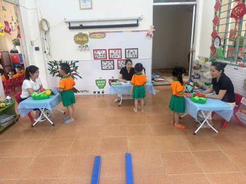 Ảnh hoạt động: TRƯỜNG MẦM NON NOONG BUA TỔ CHỨC HỘI THI “BÉ KHỎE – BÉ NGOAN” CẤP TRƯỜNG NĂM HỌC 2025-2026