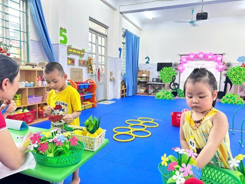 Ảnh hoạt động: TRƯỜNG MẦM NON NOONG BUA TỔ CHỨC HỘI THI “BÉ KHỎE – BÉ NGOAN” CẤP TRƯỜNG NĂM HỌC 2025-2026