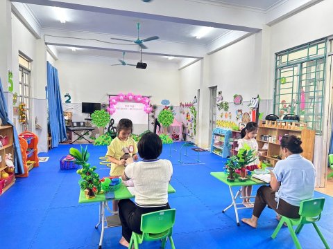 Ảnh hoạt động: TRƯỜNG MẦM NON NOONG BUA TỔ CHỨC HỘI THI “BÉ KHỎE – BÉ NGOAN” CẤP TRƯỜNG NĂM HỌC 2025-2026
