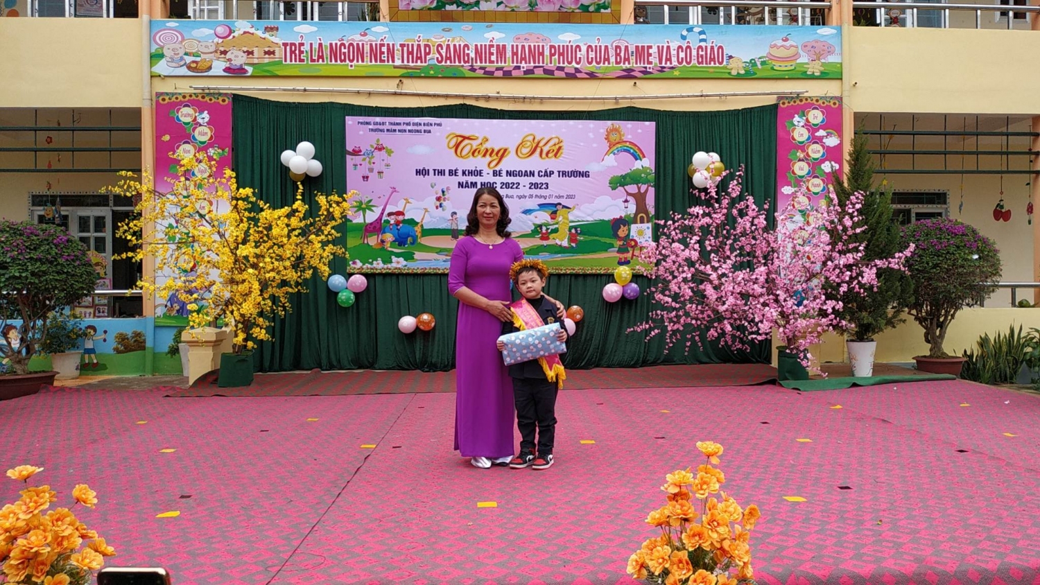 Ảnh trong bài: TRƯỜNG MẦM NON NOONG BUA TỔ CHỨC HỘI THI “BÉ KHỎE BÉ NGOAN” NĂM HỌC 2022 – 2023.