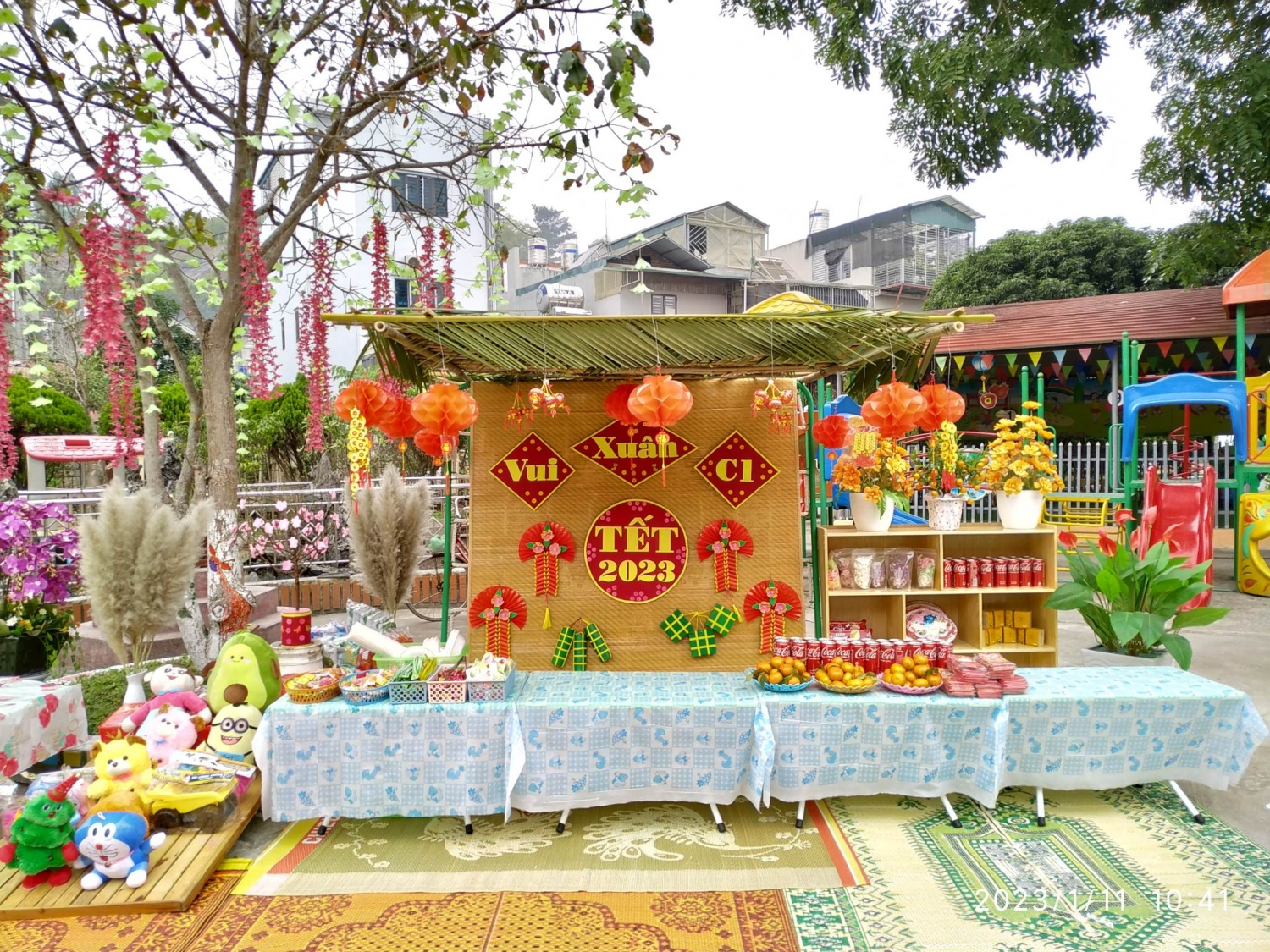 Ảnh trong bài: TRƯỜNG MẦM NON NOONG BUA TỔ CHỨC CHƯƠNG TRÌNH TRẢI NGHIỆM “HỘI CHỢ XUÂN” CHO BÉ