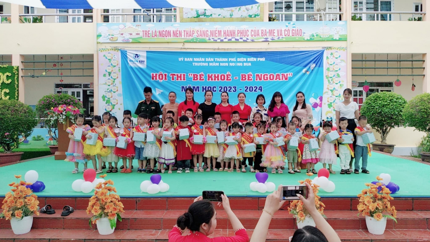 Ảnh trong bài: TRƯỜNG MẦM NON NOONG BUA TỔ CHỨC HỘI THI “ BÉ KHOẺ BÉ NGOAN” CẤP TRƯỜNG NĂM HỌC 2023-2024