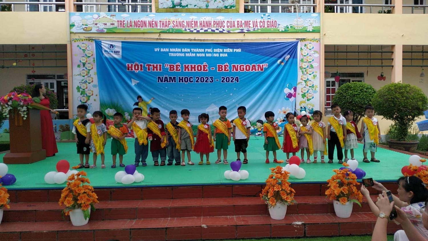 Ảnh trong bài: TRƯỜNG MẦM NON NOONG BUA TỔ CHỨC HỘI THI “ BÉ KHOẺ BÉ NGOAN” CẤP TRƯỜNG NĂM HỌC 2023-2024