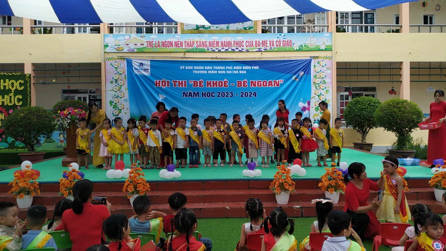 Ảnh trong bài: TRƯỜNG MẦM NON NOONG BUA TỔ CHỨC HỘI THI “ BÉ KHOẺ BÉ NGOAN” CẤP TRƯỜNG NĂM HỌC 2023-2024