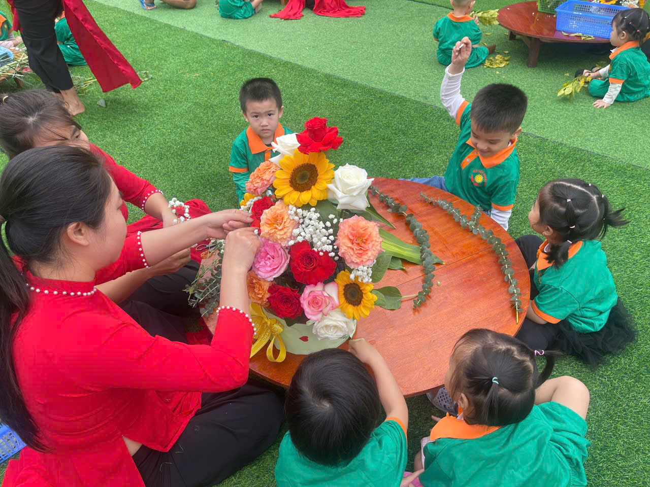 Ảnh trong bài: HOẠT ĐỘNG TRẢI NGHIỆM CỦA CÁC BÉ TRƯỜNG MẦM NON NOONG BUA CHÀO MỪNG NGÀY 20/11