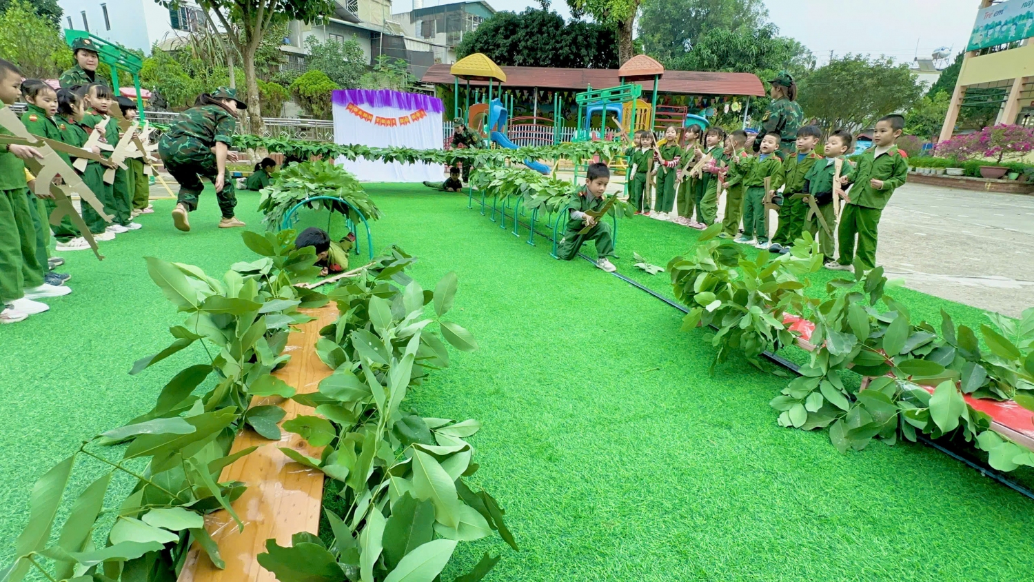 Ảnh trong bài: CÁC HOẠT ĐỘNG CHÀO MỪNG NGÀY 22/12 CỦA CÔ VÀ TRÒ TRƯỜNG MẦM NON NOONG BUA