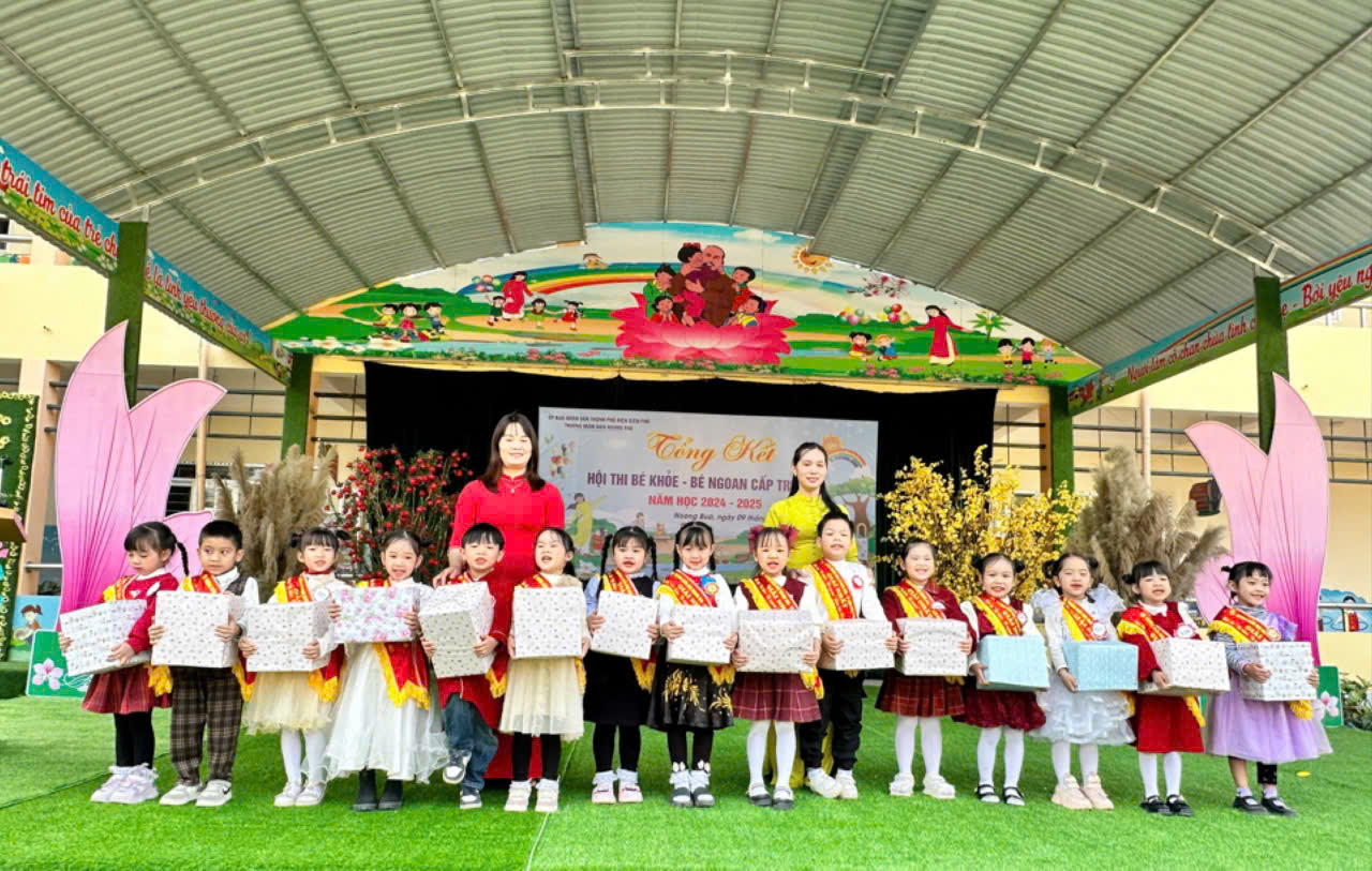 Ảnh trong bài: TRƯỜNG MẦM NON NOONG BUA TỔ CHỨC HỘI THI “ BÉ KHOẺ BÉ NGOAN” CẤP TRƯỜNG NĂM HỌC 2024-2025