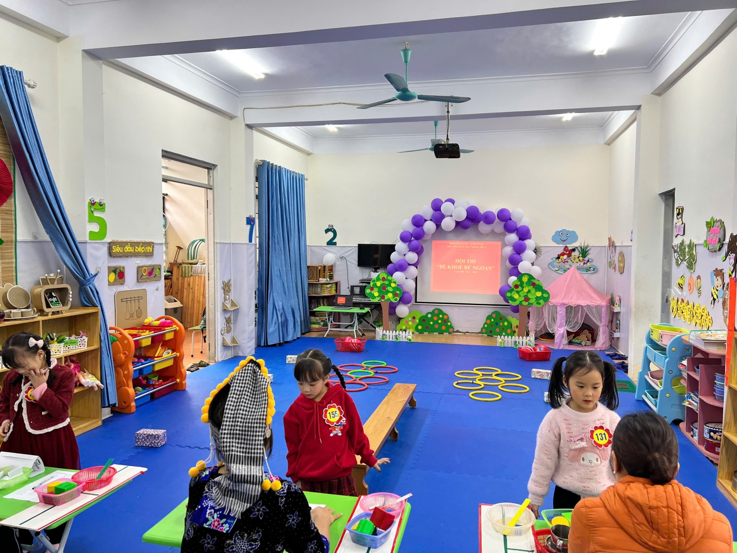 Ảnh trong bài: TRƯỜNG MẦM NON NOONG BUA TỔ CHỨC HỘI THI “ BÉ KHOẺ BÉ NGOAN” CẤP TRƯỜNG NĂM HỌC 2024-2025