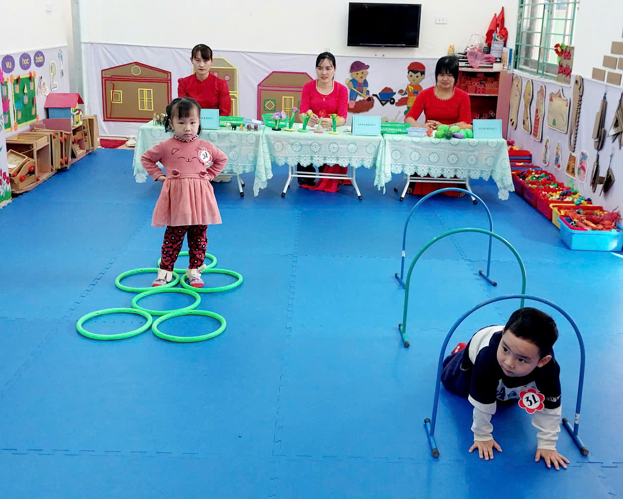 Ảnh trong bài: TRƯỜNG MẦM NON NOONG BUA TỔ CHỨC HỘI THI “ BÉ KHOẺ BÉ NGOAN” CẤP TRƯỜNG NĂM HỌC 2024-2025