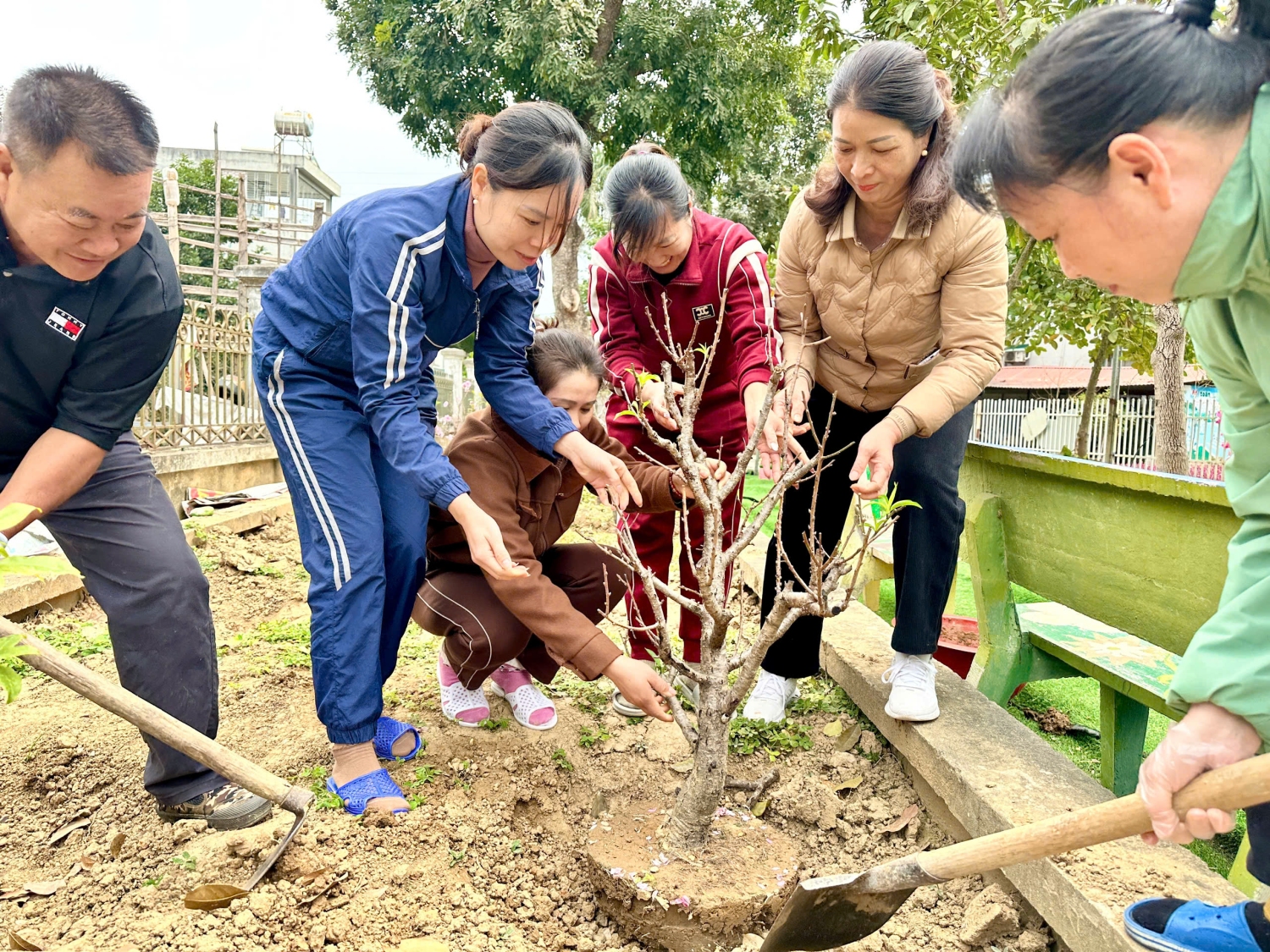 Ảnh trong bài: TRƯỜNG MẦM NON NOONG BUA HƯỞNG ỨNG “TẾT TRỒNG CÂY” XUÂN ẤT TỴ 2025