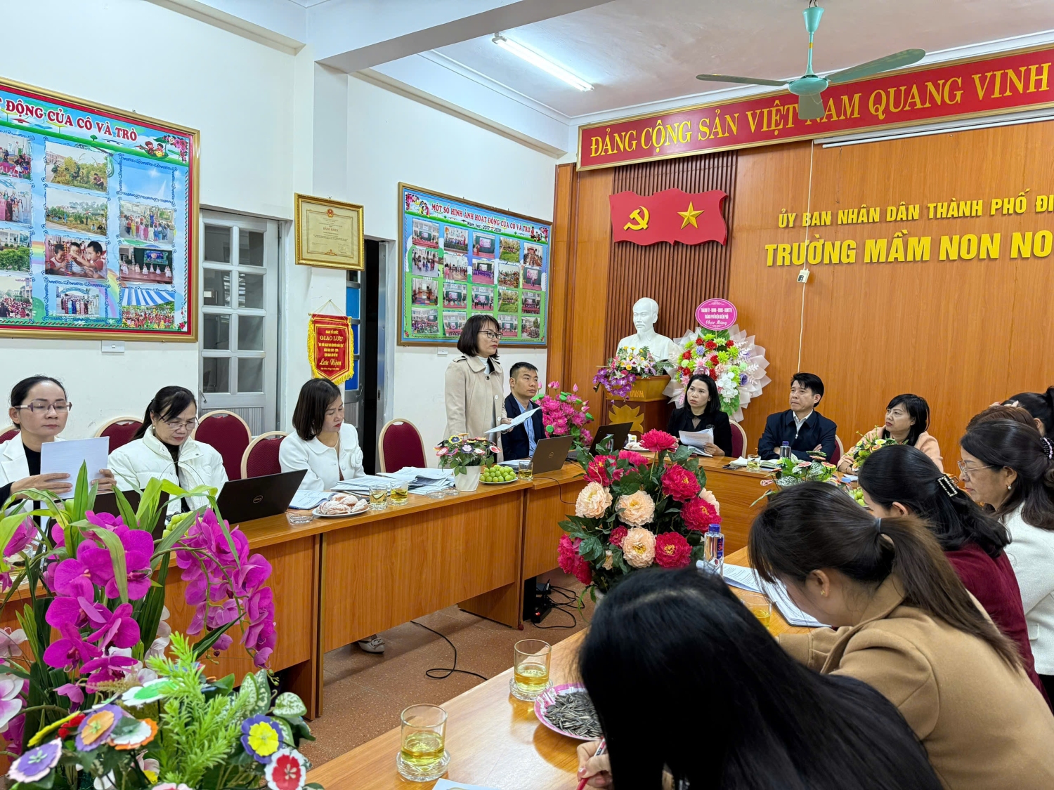 Ảnh trong bài: TRƯỜNG MẦM NON NOONG BUA ĐÓN ĐOÀN ĐÁNH GIÁ NGOÀI SỞ GD&ĐT CÔNG NHẬN KĐCLGD VÀ TRƯỜNG ĐẠT CHUẨN QUỐC GIA, NĂM HỌC 2024-2025