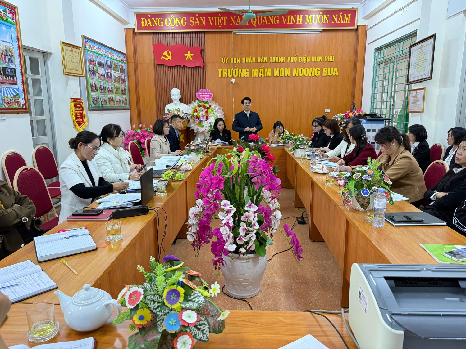 Ảnh trong bài: TRƯỜNG MẦM NON NOONG BUA ĐÓN ĐOÀN ĐÁNH GIÁ NGOÀI SỞ GD&ĐT CÔNG NHẬN KĐCLGD VÀ TRƯỜNG ĐẠT CHUẨN QUỐC GIA, NĂM HỌC 2024-2025
