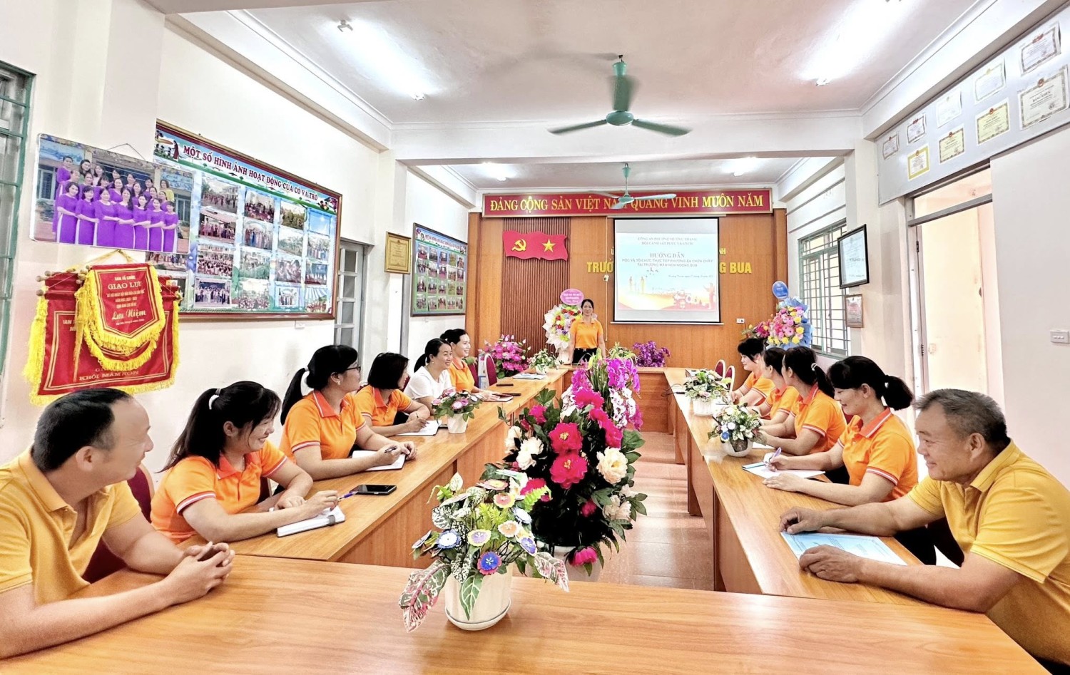 Ảnh trong bài: TRƯỜNG MẦM NON NOONG BUA TĂNG CƯỜNG PHÒNG CHÁY, BẢO VỆ AN TOÀN TRƯỜNG HỌC