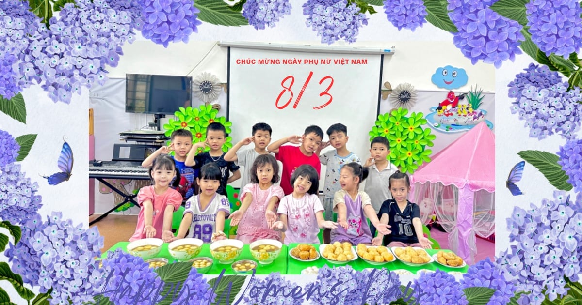 Ảnh trong bài: RỘN RÀNG TRẢI NGHIỆM LÀM BÁNH CHÀO MỪNG NGÀY 8/3 CỦA CÁC BÉ TRƯỜNG MẦM NON NOONG BUA