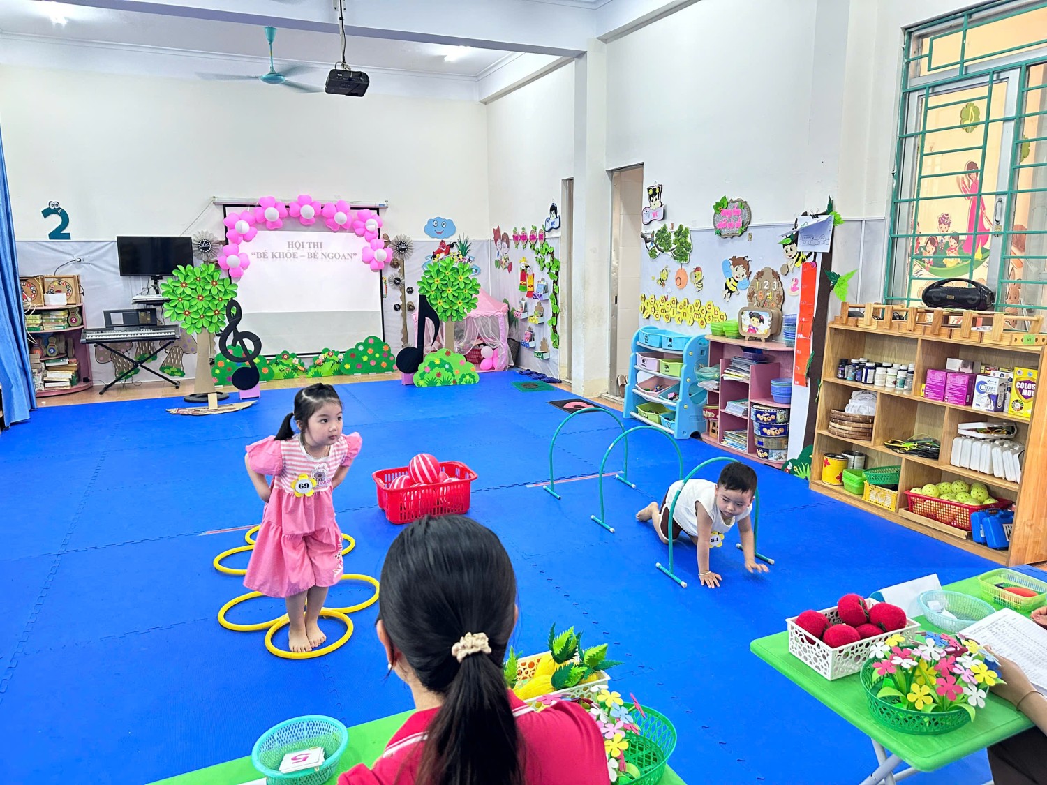 Ảnh trong bài: TRƯỜNG MẦM NON NOONG BUA TỔ CHỨC HỘI THI “BÉ KHỎE – BÉ NGOAN” CẤP TRƯỜNG NĂM HỌC 2025-2026