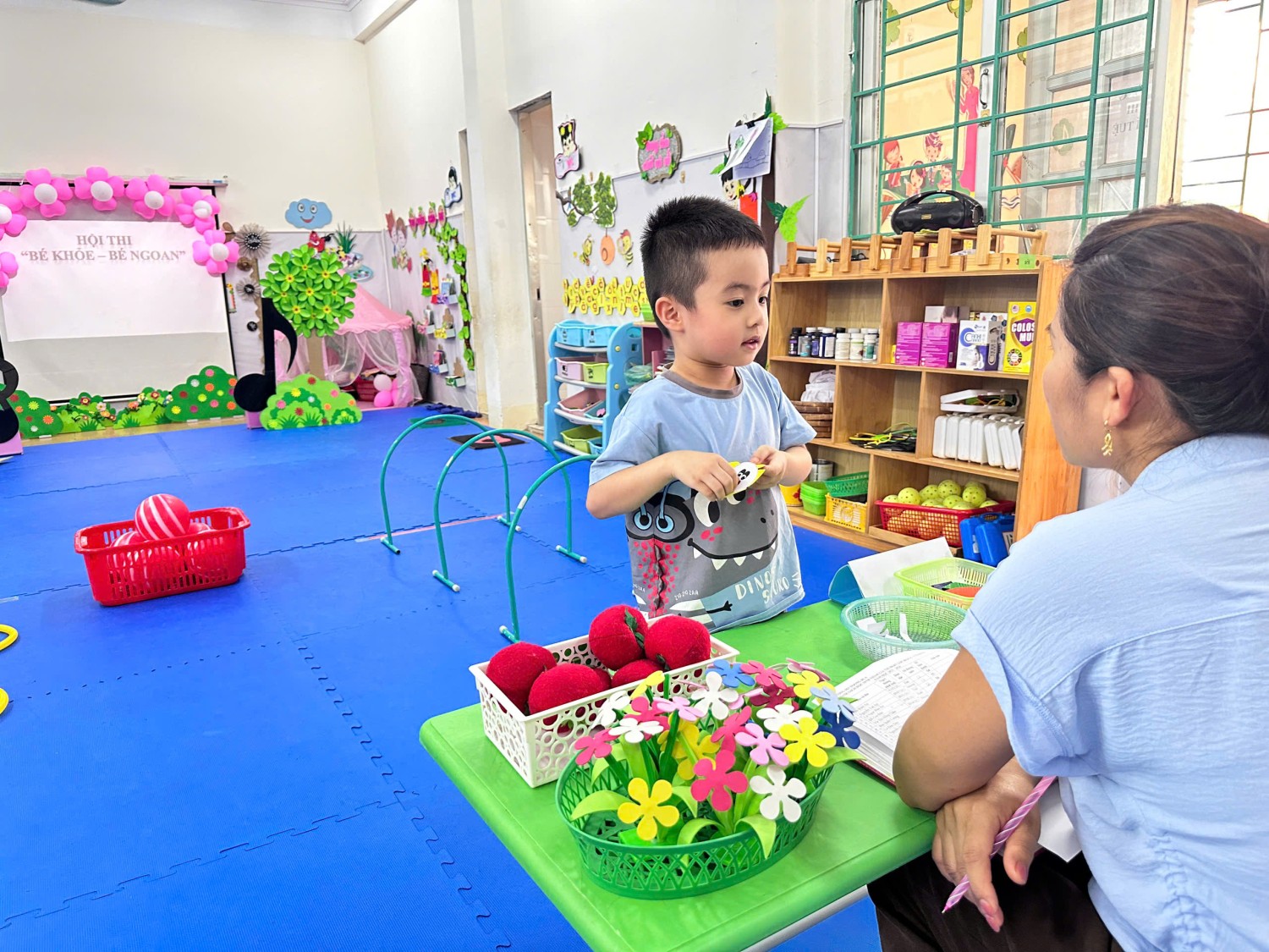 Ảnh trong bài: TRƯỜNG MẦM NON NOONG BUA TỔ CHỨC HỘI THI “BÉ KHỎE – BÉ NGOAN” CẤP TRƯỜNG NĂM HỌC 2025-2026