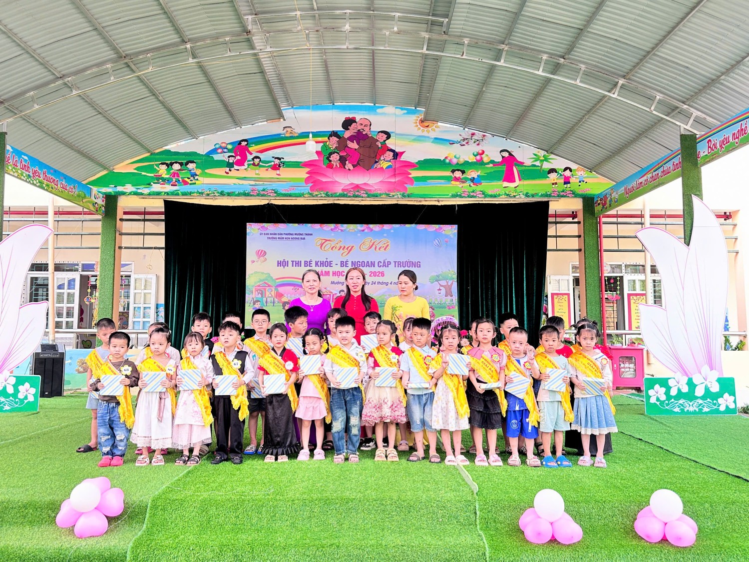 Ảnh trong bài: TRƯỜNG MẦM NON NOONG BUA TỔ CHỨC HỘI THI “BÉ KHỎE – BÉ NGOAN” CẤP TRƯỜNG NĂM HỌC 2025-2026