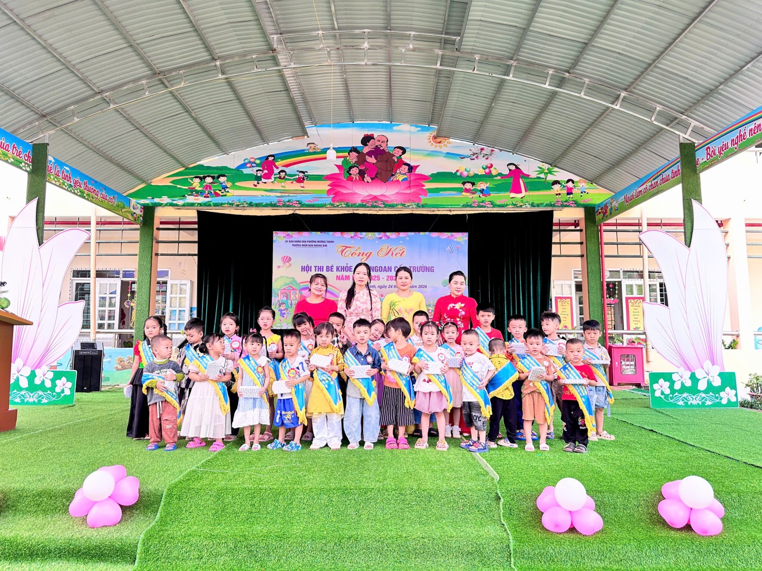 Ảnh trong bài: TRƯỜNG MẦM NON NOONG BUA TỔ CHỨC HỘI THI “BÉ KHỎE – BÉ NGOAN” CẤP TRƯỜNG NĂM HỌC 2025-2026