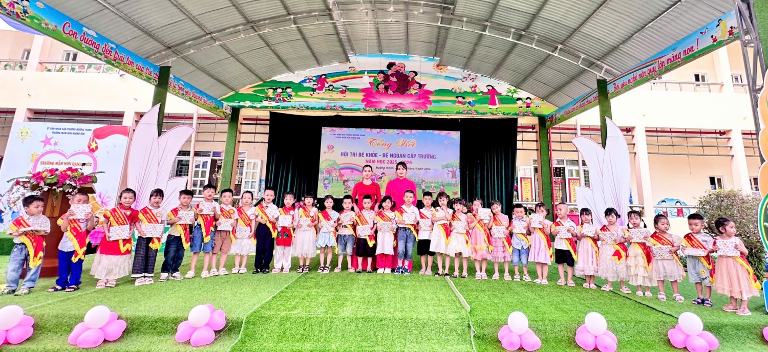 Ảnh trong bài: TRƯỜNG MẦM NON NOONG BUA TỔ CHỨC HỘI THI “BÉ KHỎE – BÉ NGOAN” CẤP TRƯỜNG NĂM HỌC 2025-2026
